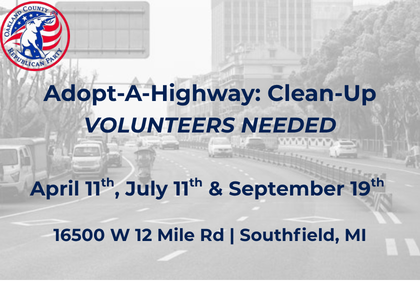 Adopt-A-Highway: Clean-Up Volunteers Needed