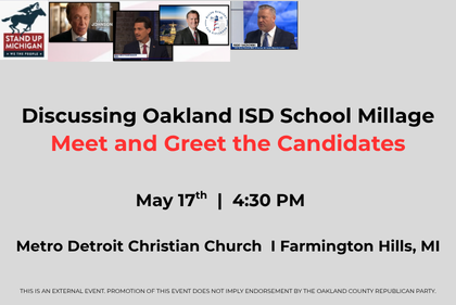 Discussing the Oakland ISD School Millage
