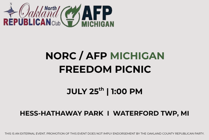 NORC / AFP MICHIGAN FREEDOM PICNIC