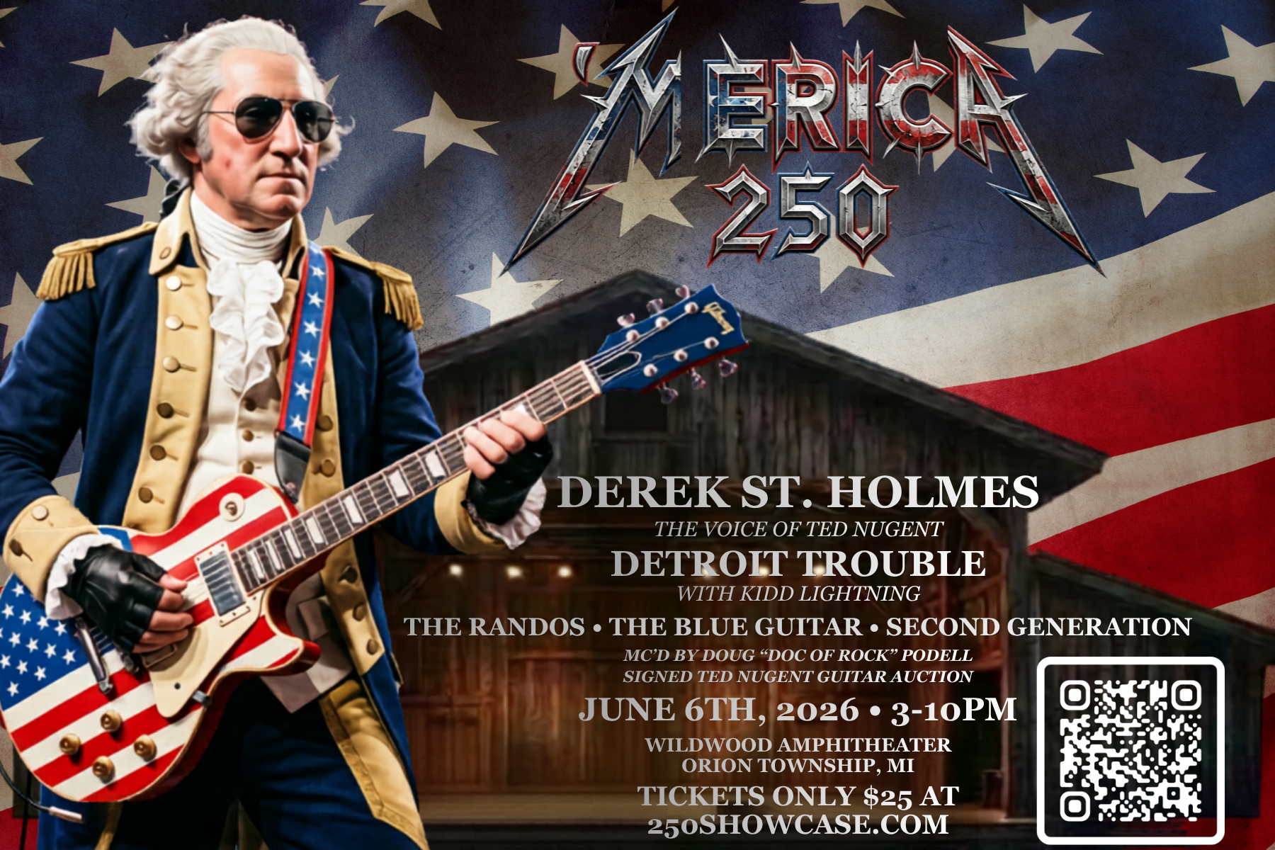 'MERICA 250 BAND SHOWCASE - A Live Music Event