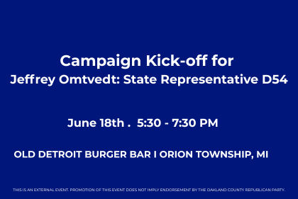 Jeffrey Omtvedt Campaign Kick-Off
