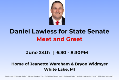 Daniel Lawless for State Senate - Meet & Greet