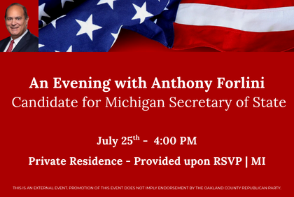An Evening with Anthony Forlini