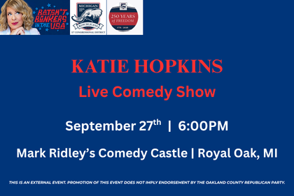 Katie Hopkins - Live Comedy Show