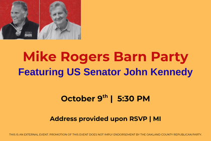 Mike Rogers Barn Party - featuring John Kennedy