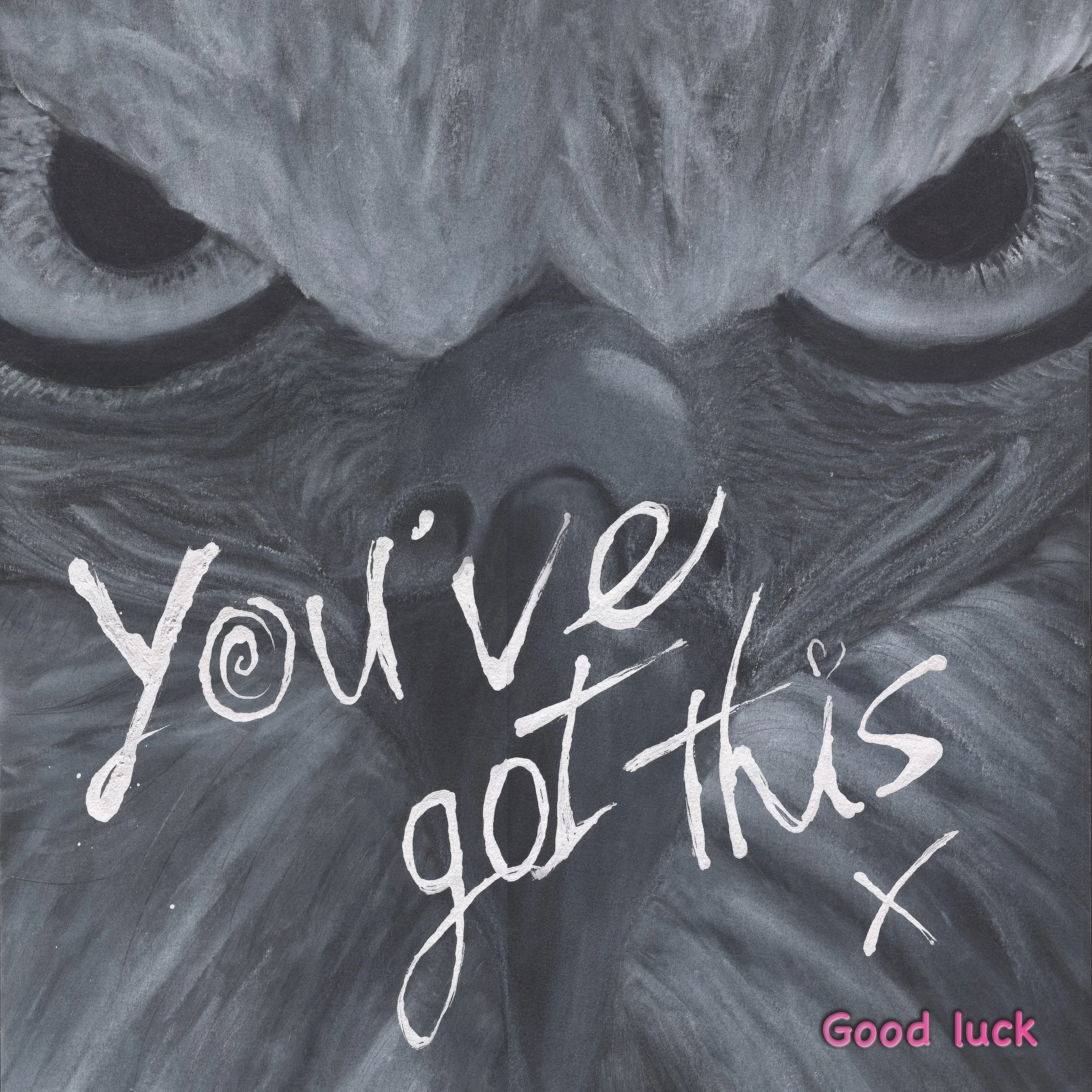 Fine Art Humour - Good Luck (You've Got This)