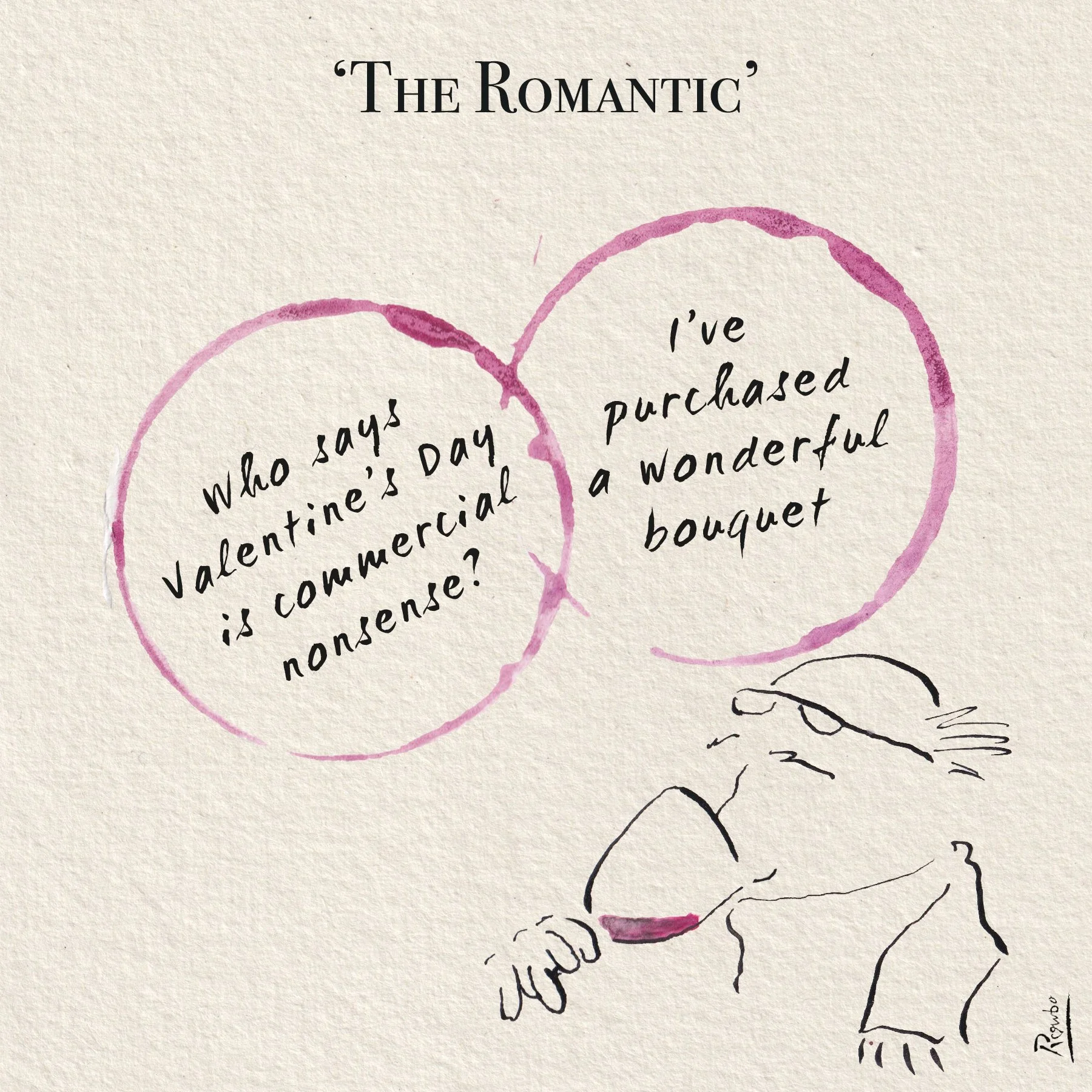 Wine Humour: Valentine's Day Romantic