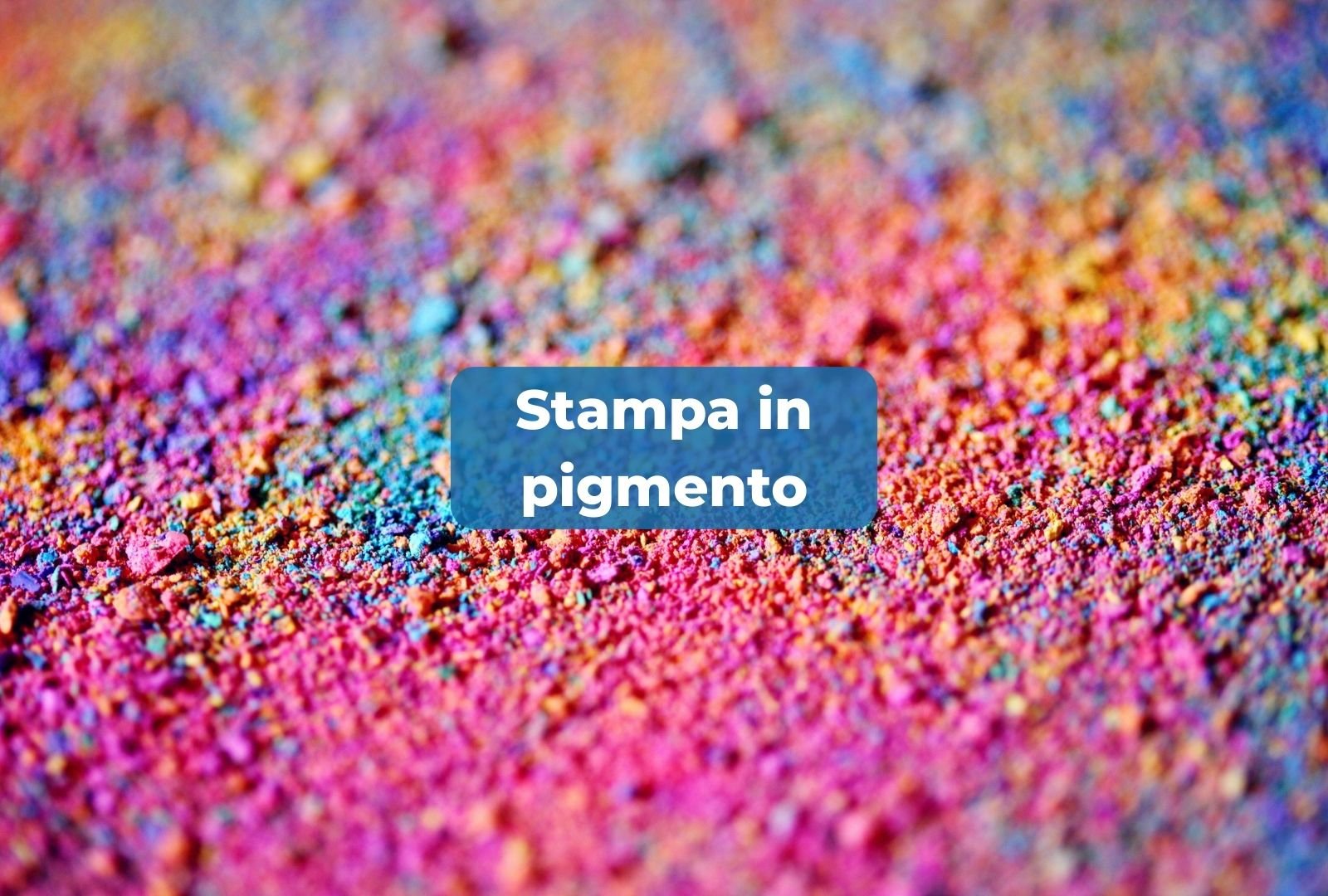 Sabbia colorata di diverse tonalità
