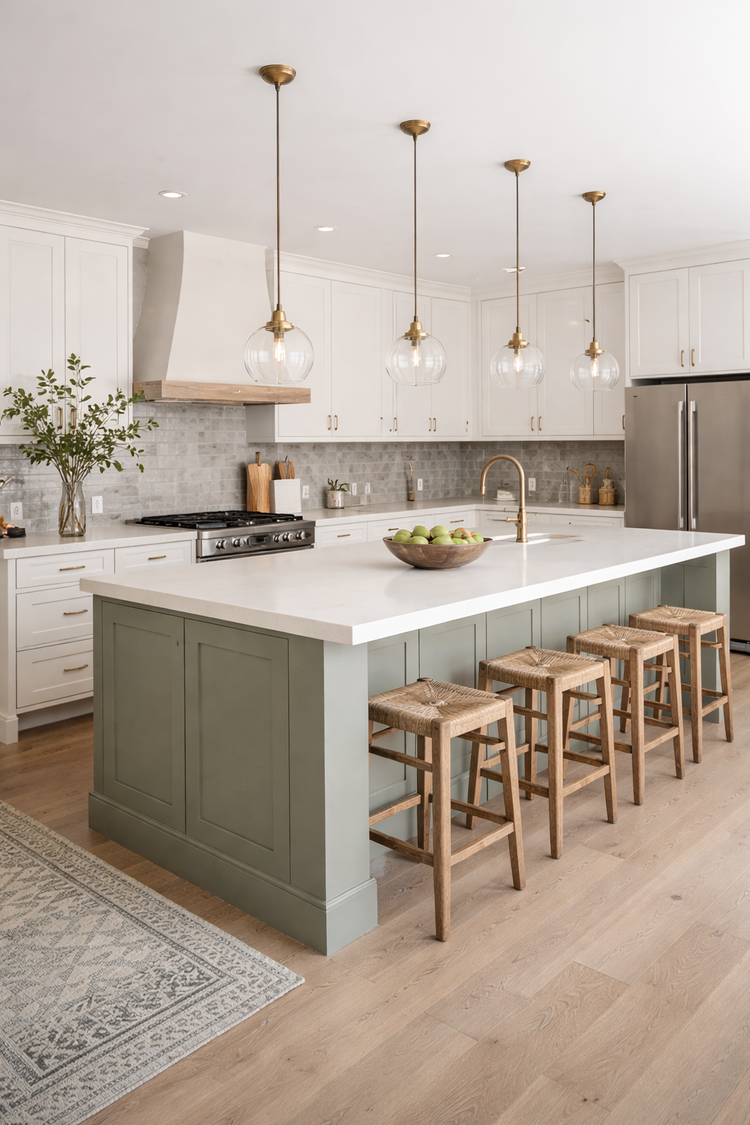 Custom kitchen design concept