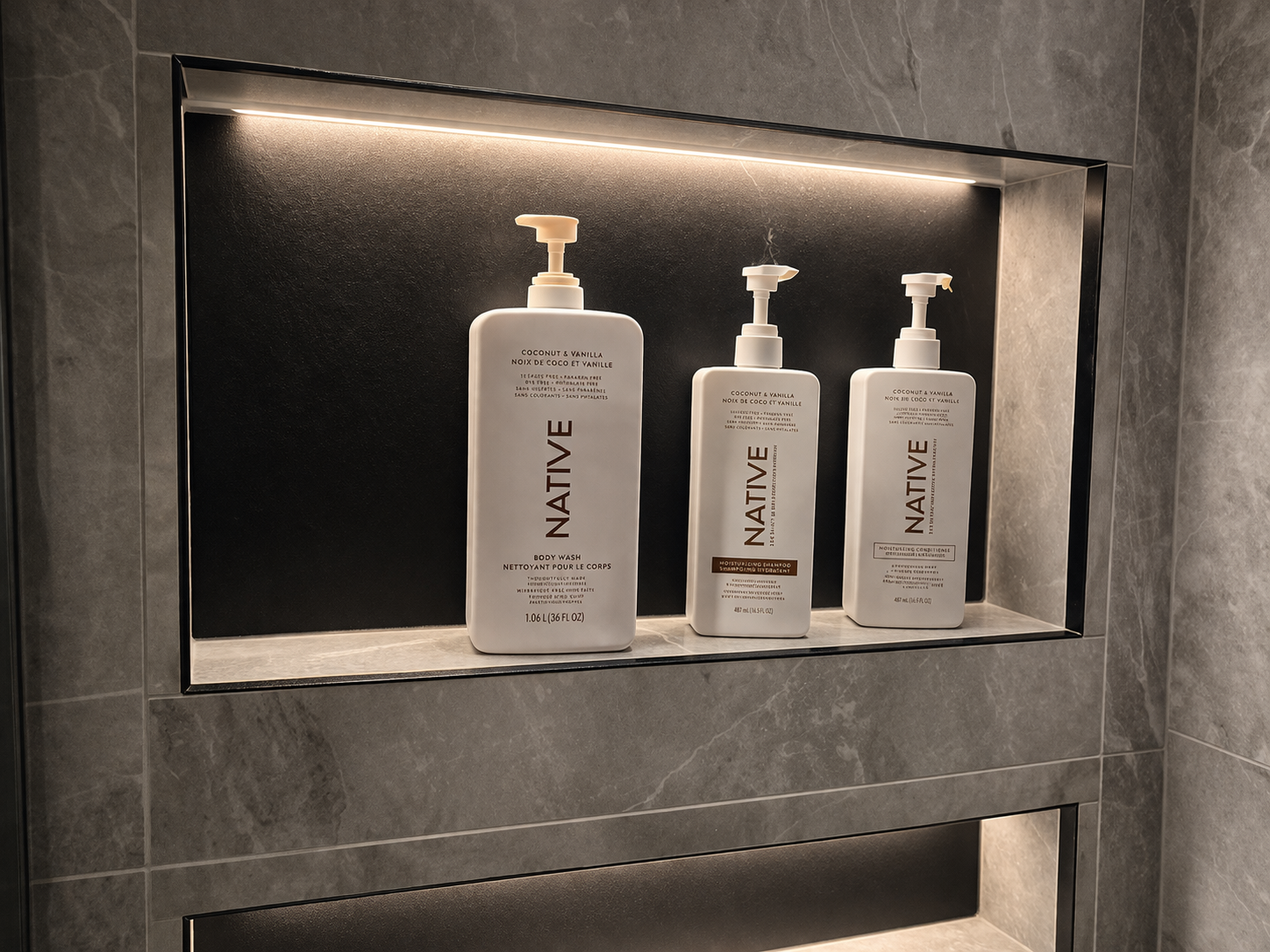 Premium bathroom detail