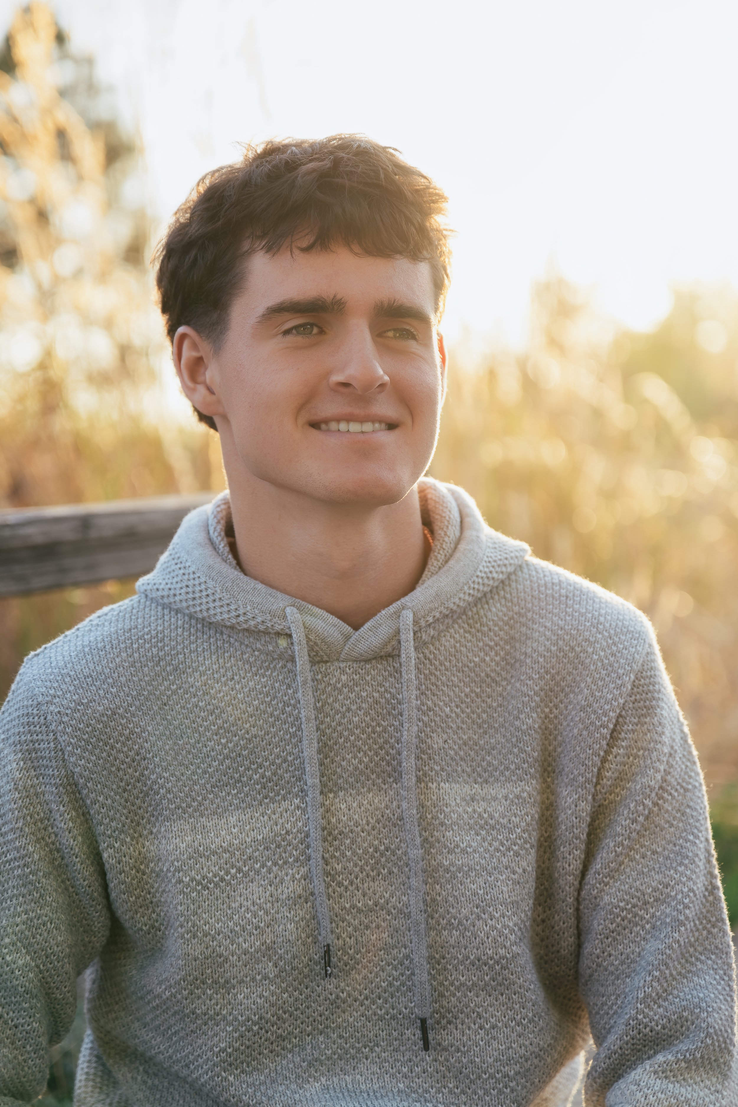 Portland senior portrait outdoor natural light