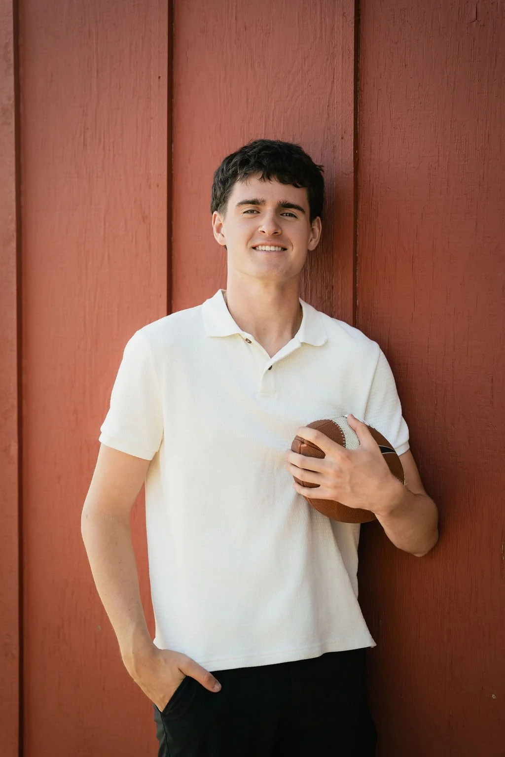 Portland Oregon senior portrait session at Cooper Mt Nature Park