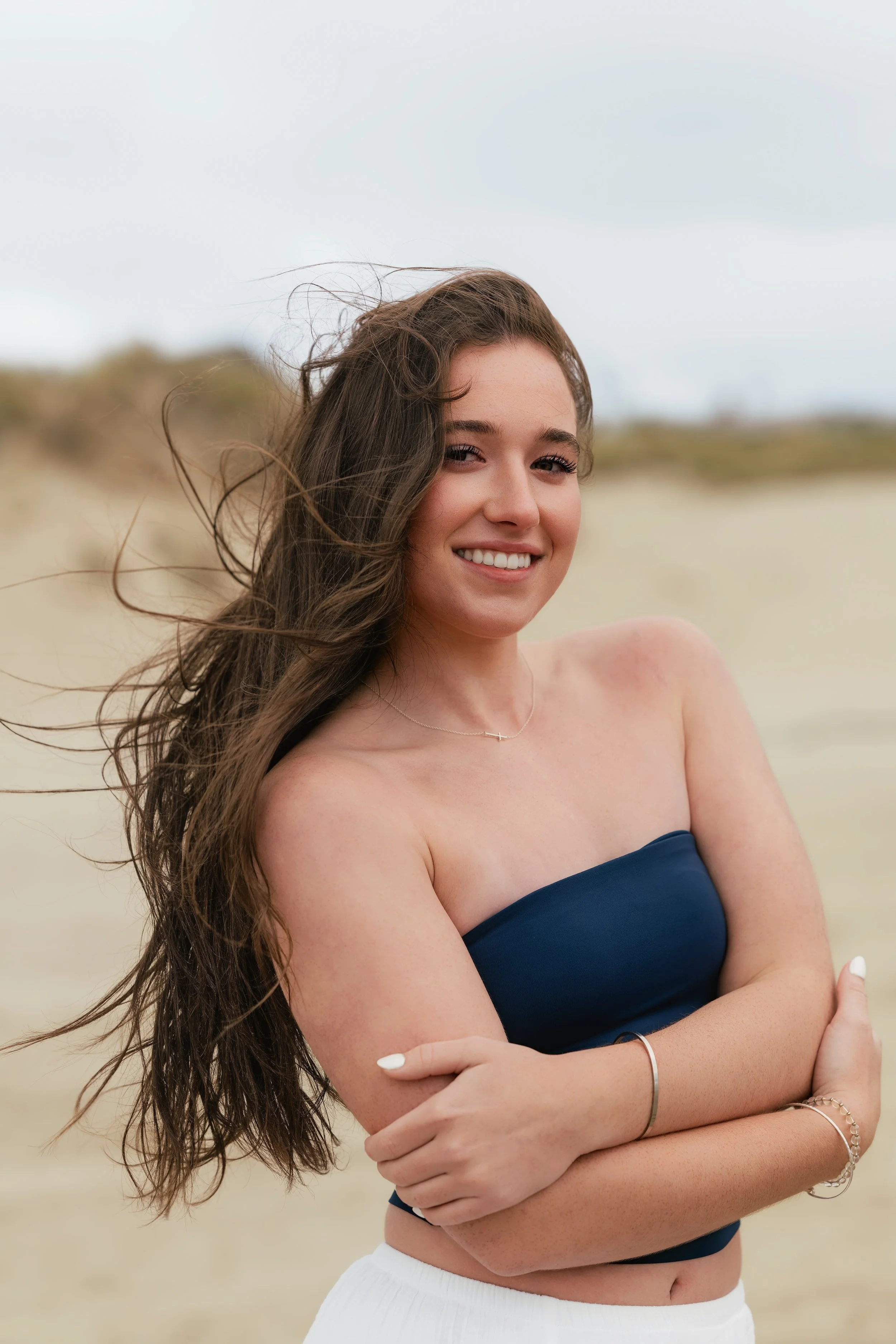 Portland senior portrait outdoor natural light