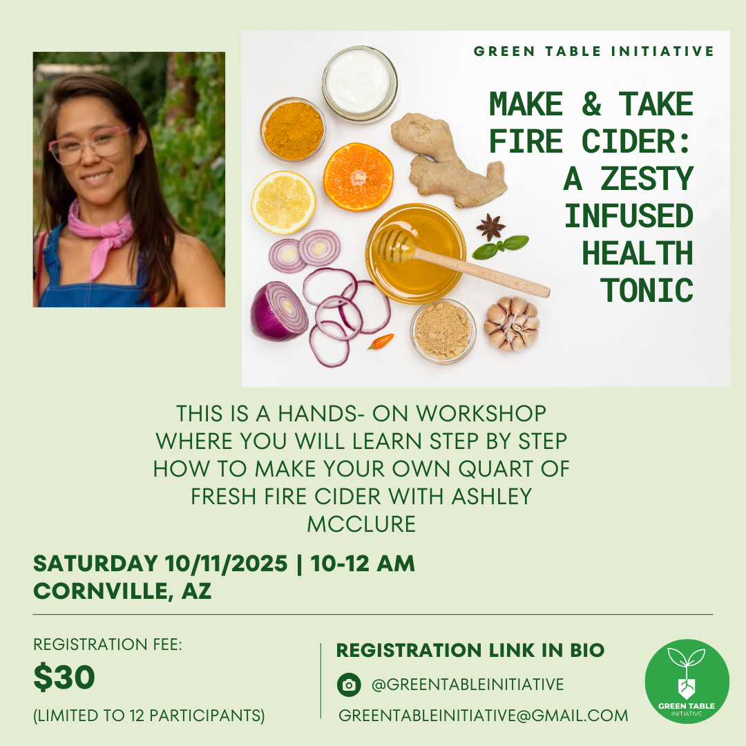Fire Cider Class: Make & Take