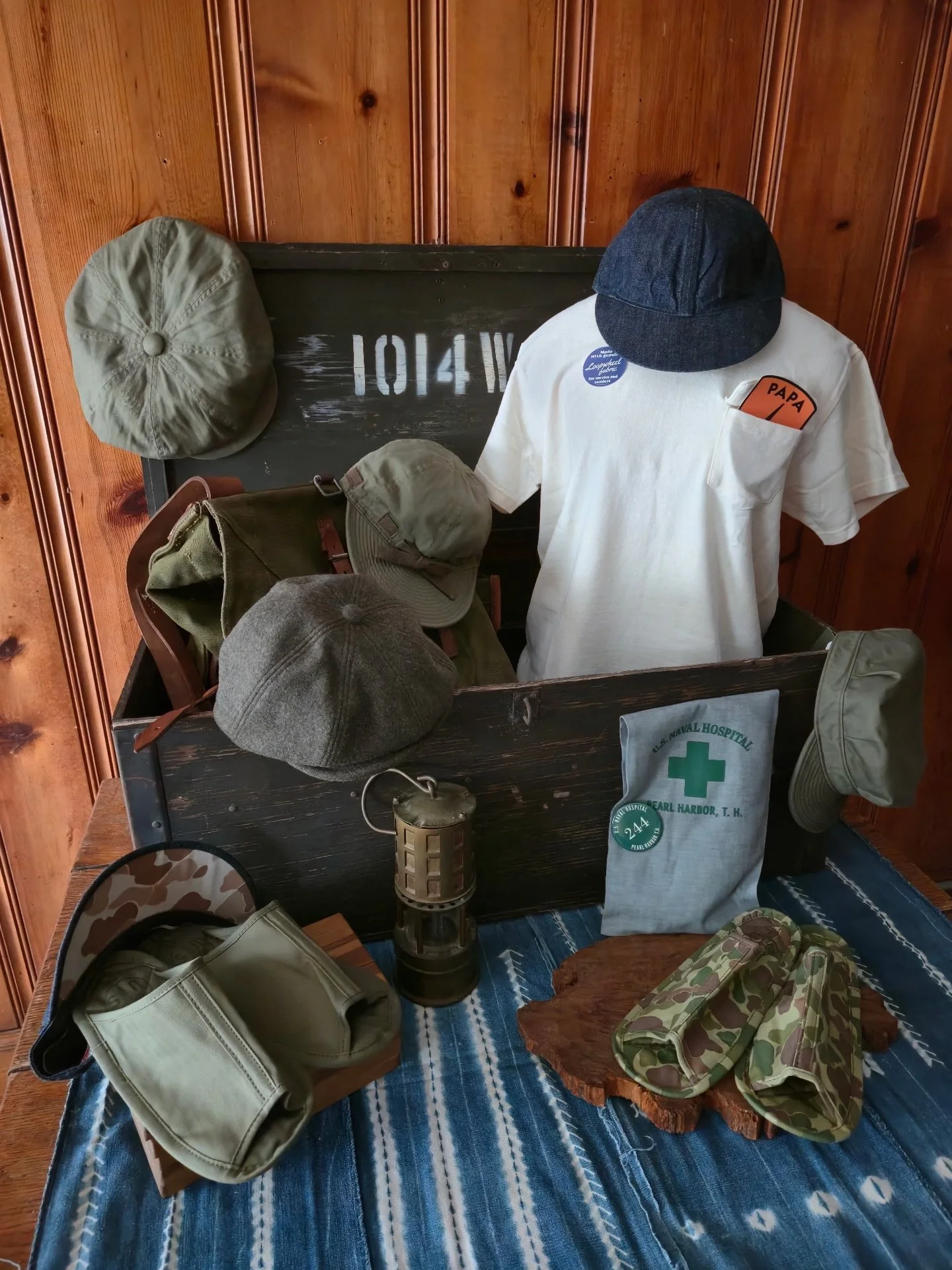 This Just In: @papa_nui_cap_co has arrived at S.O.T.!

Papa Nui&rsquo;s story begins in the South Pacific during WWII, with a reverent nod to the beach, the sun, and the sea. These high quality pieces are Made in Japan and Australia, with echoes of c