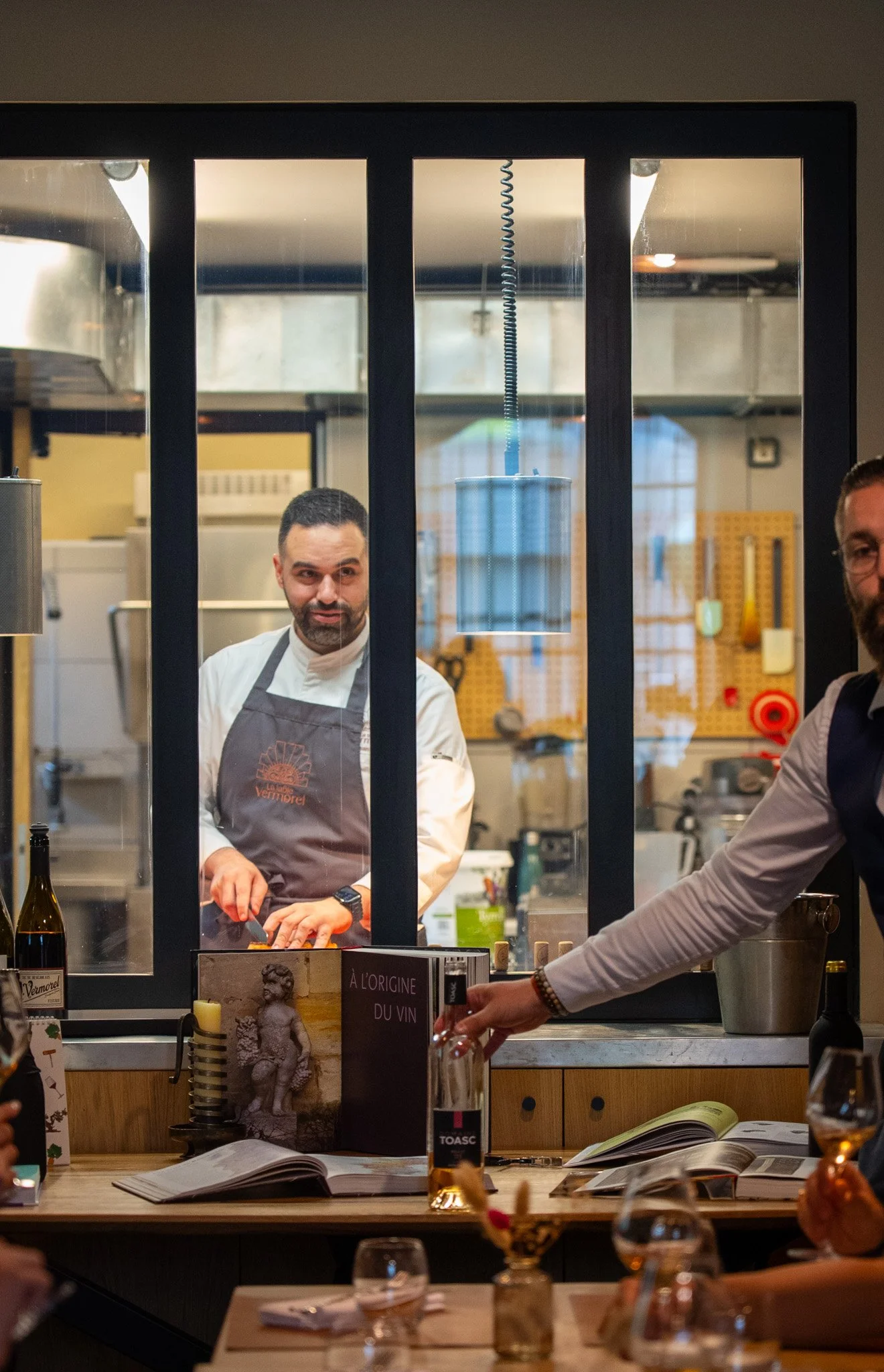 Chef hasan haj, dîner gastronomique à La Table Vermorel