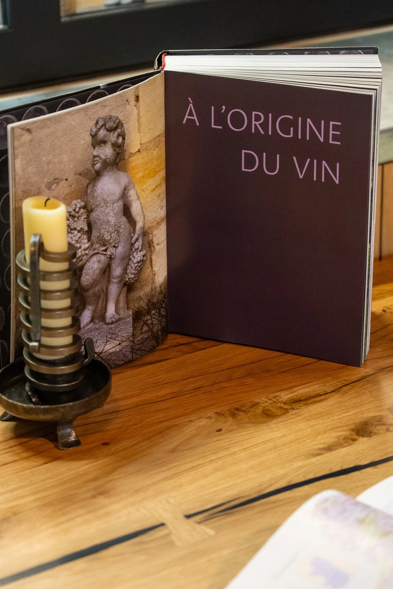 Dégustation de vin à La Table Vermorel
