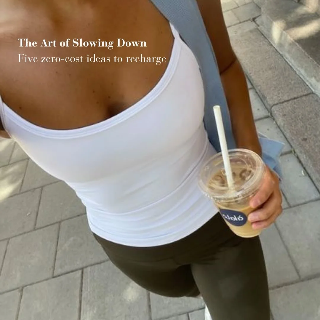 Wellness doesn&rsquo;t always mean pink pilates sets and fancy studios (although we love those too) &mdash; you will find just as much, if not more, mental clarity in the quiet, simple habits too.
Just going for a walk without your phone and disconne