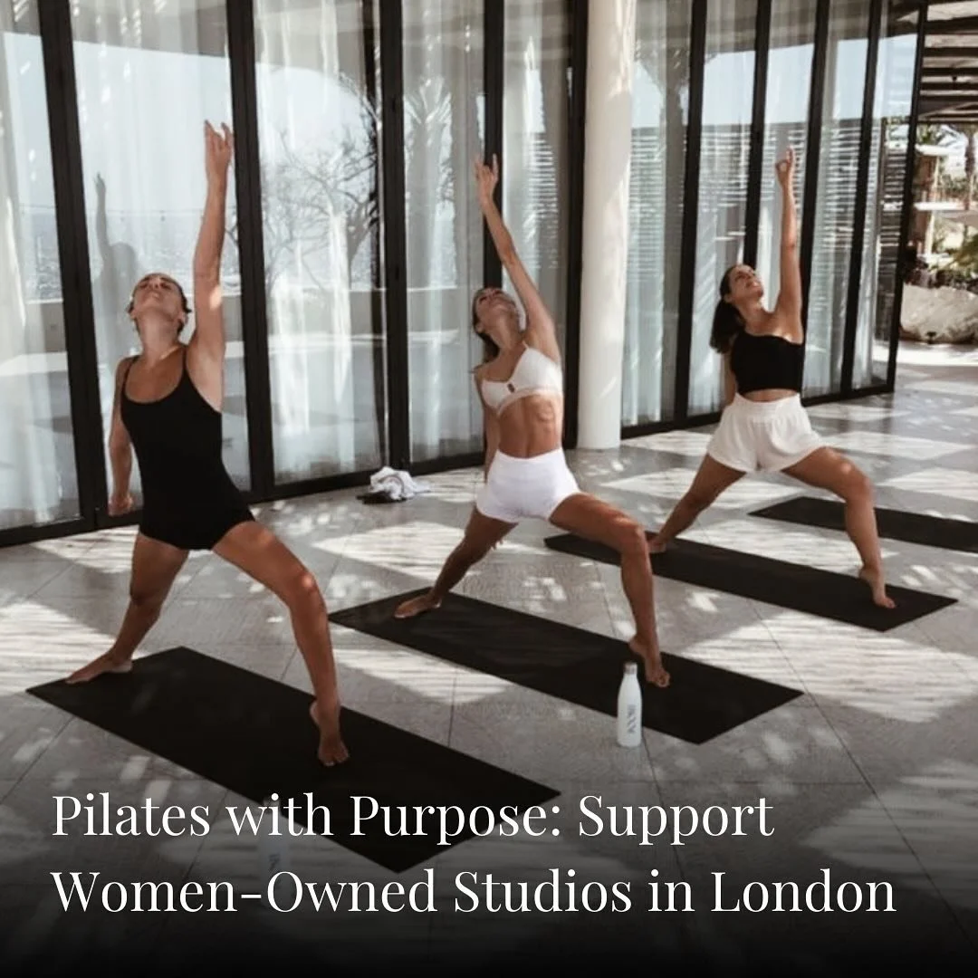 Supporting women-run businesses is always a good idea. Combined with Pilates? That&rsquo;s a no-brainer.

Pilates Studios Featured:
1 @thepinkpilatesstudio 
2 @breathestudiolondon 
3 @thereformery 
4 @everwellpilates 
5 @avalon__pilates 
6 @studio17l