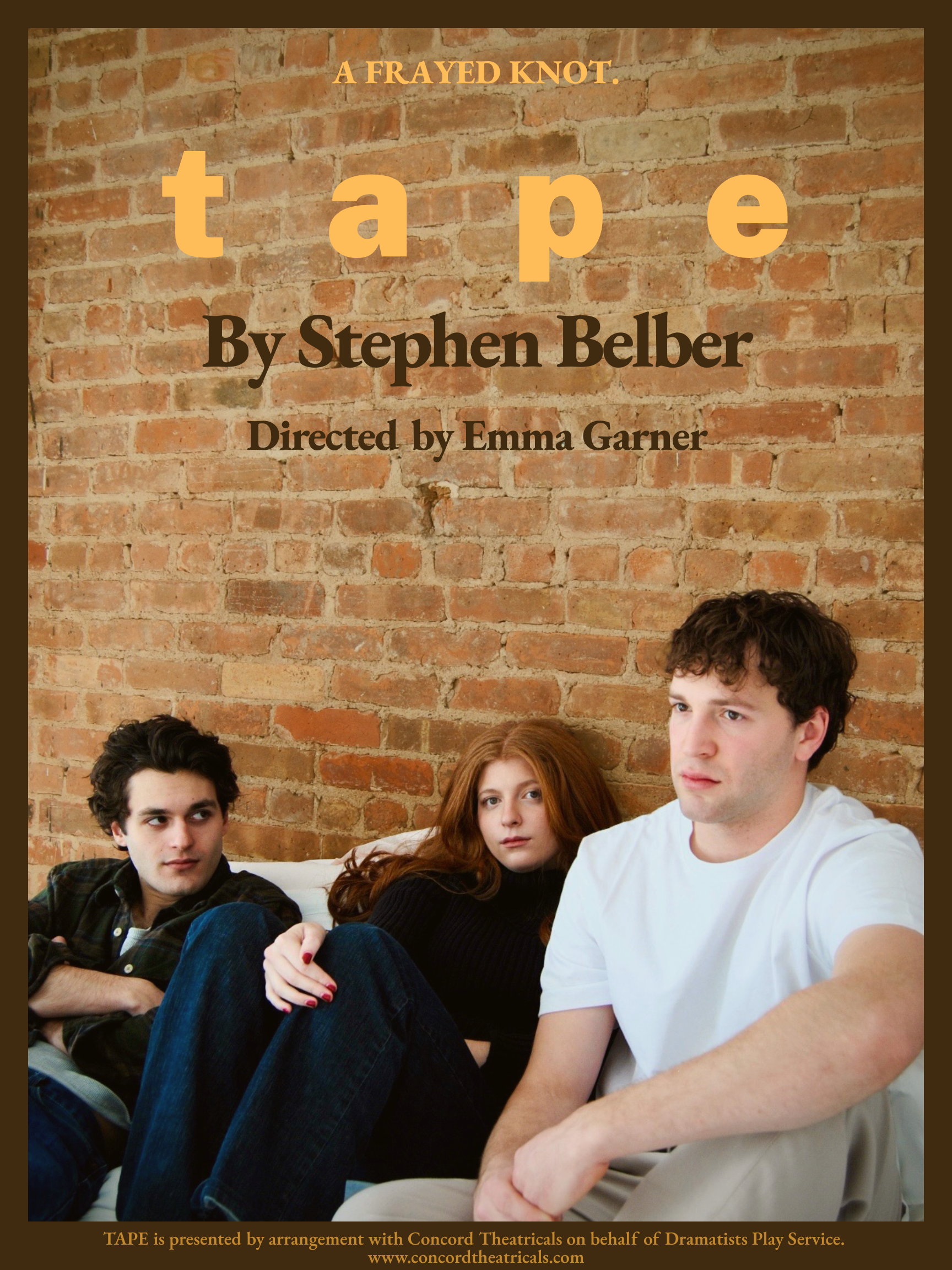 TAPE by Stephen Belber