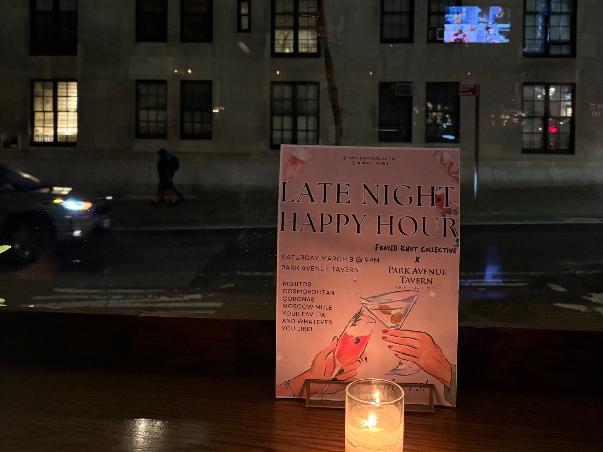Late Night Happy Hour at PAT!