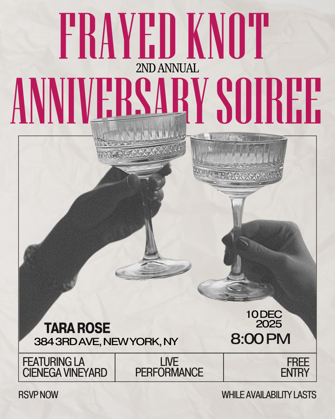 Frayed Knot Anniversary Soiree