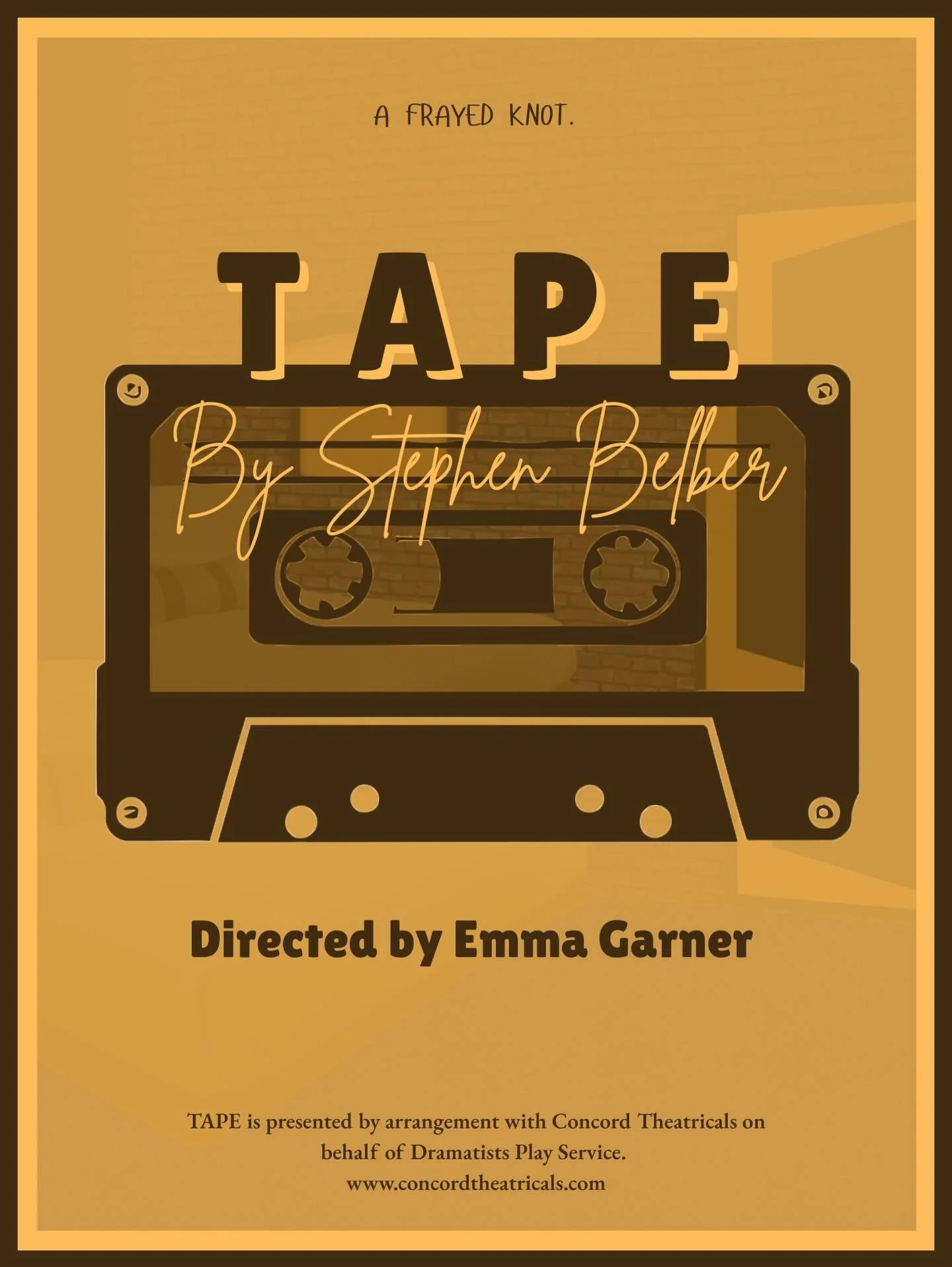 Two high school best friends, reunited after 10 years. One sneakily recorded confession. Join us as we explore memory, truth, and trauma in this complicated web of relationships. 

Feb 28th at 7:30
Mar 1st at 6pm

Tickets coming soon&hellip;
