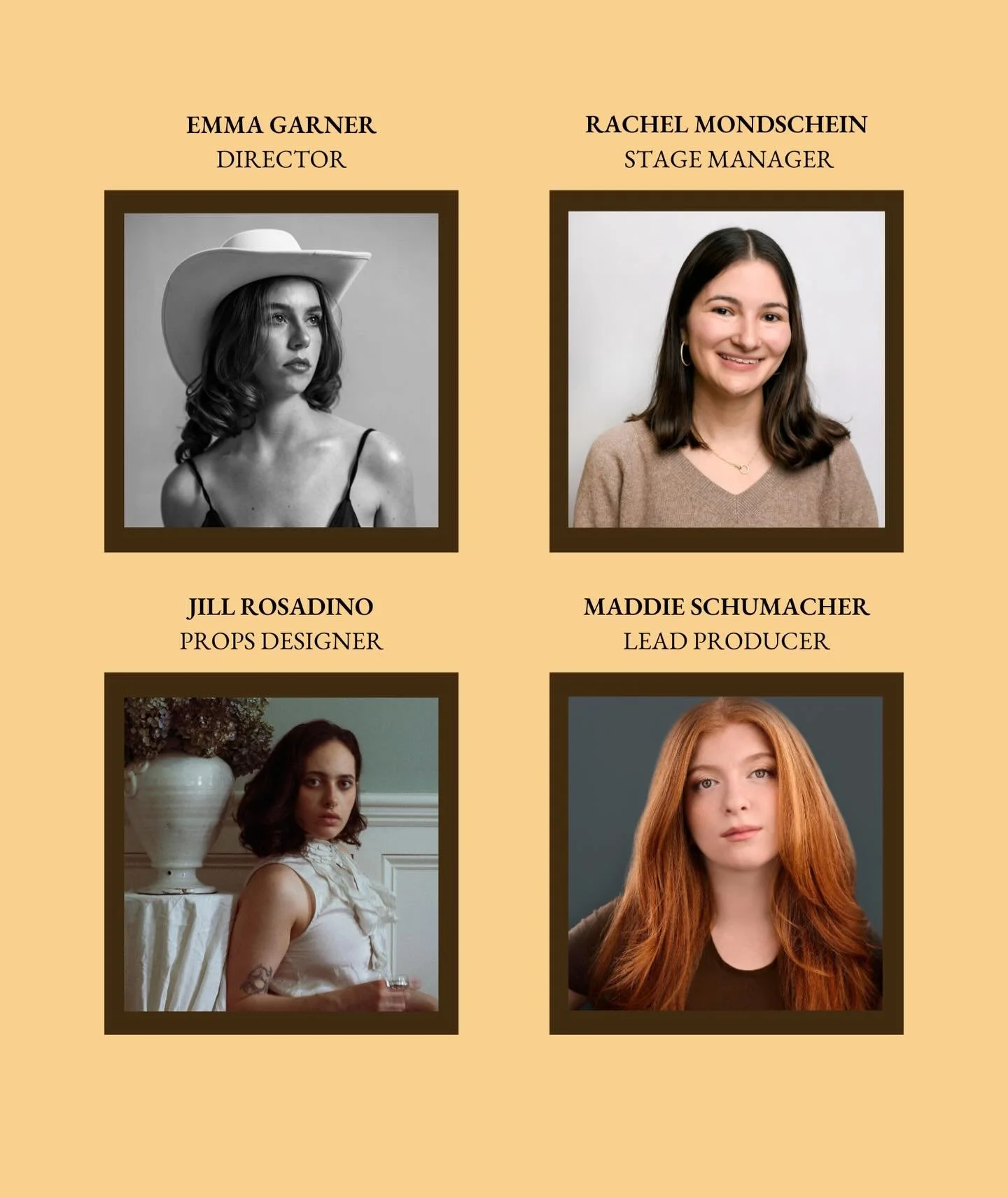 Meet the incredible crew behind Tape!

See the show 2/28 @ 7:30pm and 3/1 @ 6pm

Get your tickets at the link in bio!