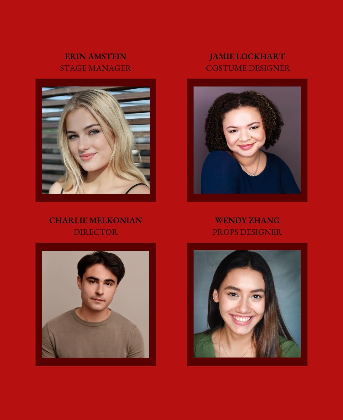 Meet the incredible team behind Orphans!

See the show 2/27 @ 7:30pm and 2/28 @ 2pm!

Tickets live in bio!!