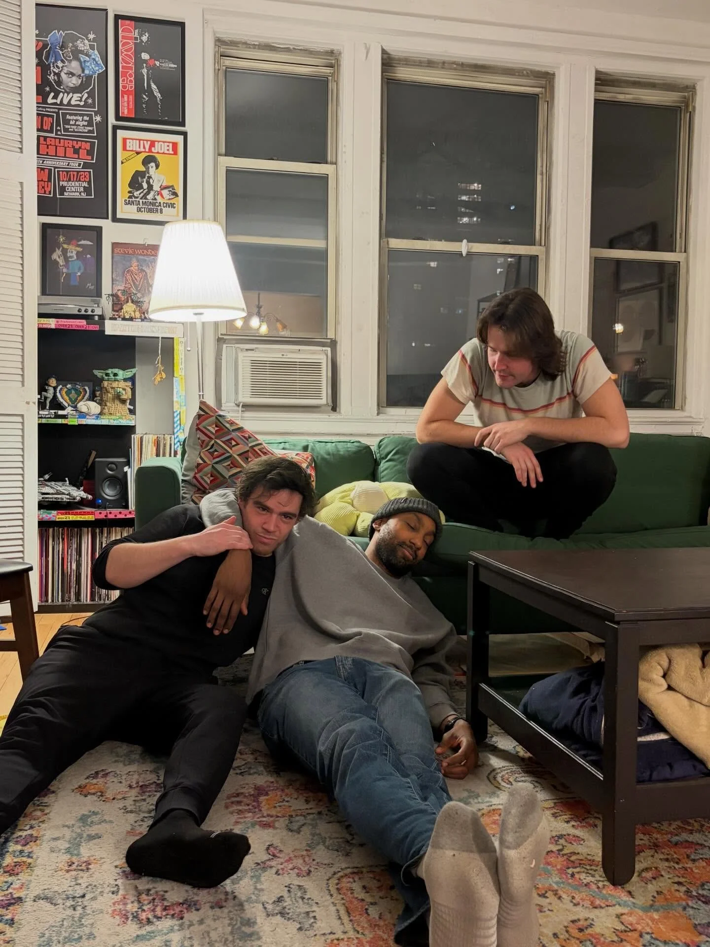 Nothing to see here&hellip;Just Orphans rehearsals under way. 

Tickets are going fast! Link in bio!