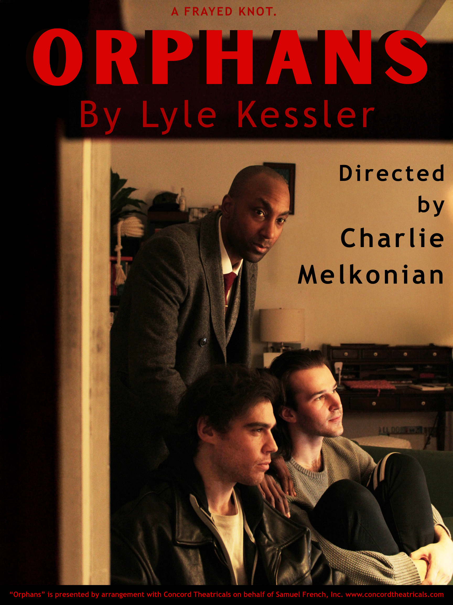 ORPHANS by Lyle Kessler