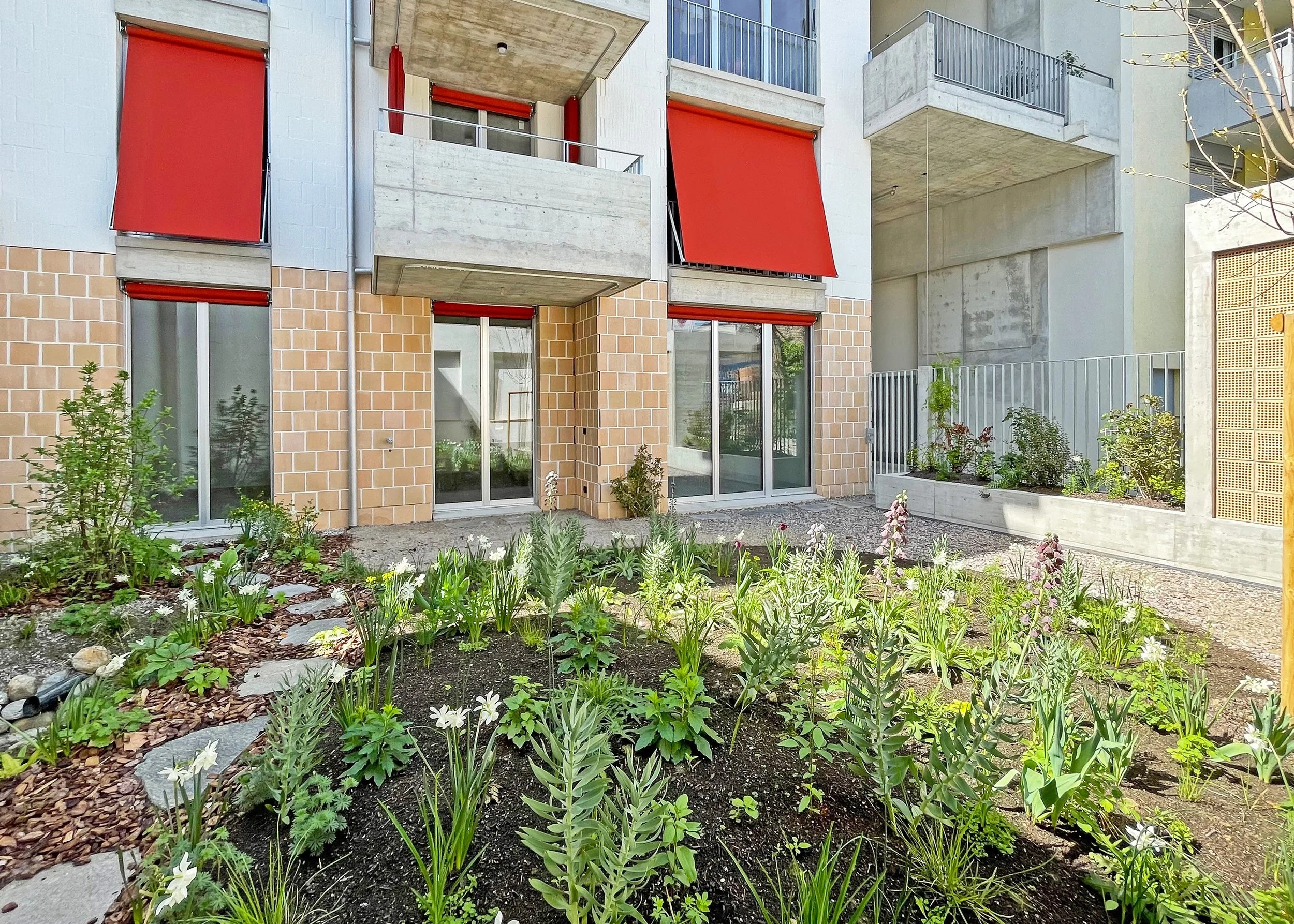 Immobilienbewertung MFH - Garten / Umgebung - Hammerstrasse 92, 4057 Basel