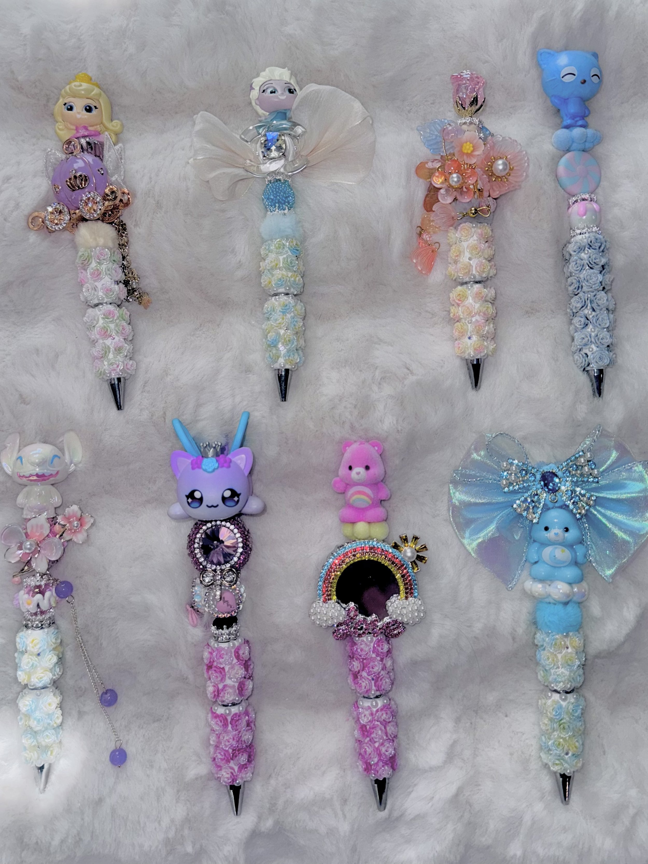 Soft petal Flower pens