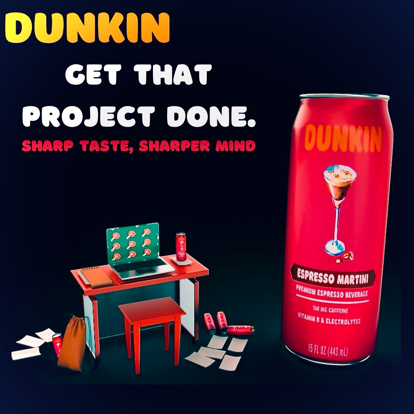 Dunkin Tonics Ad 1 
April 2023