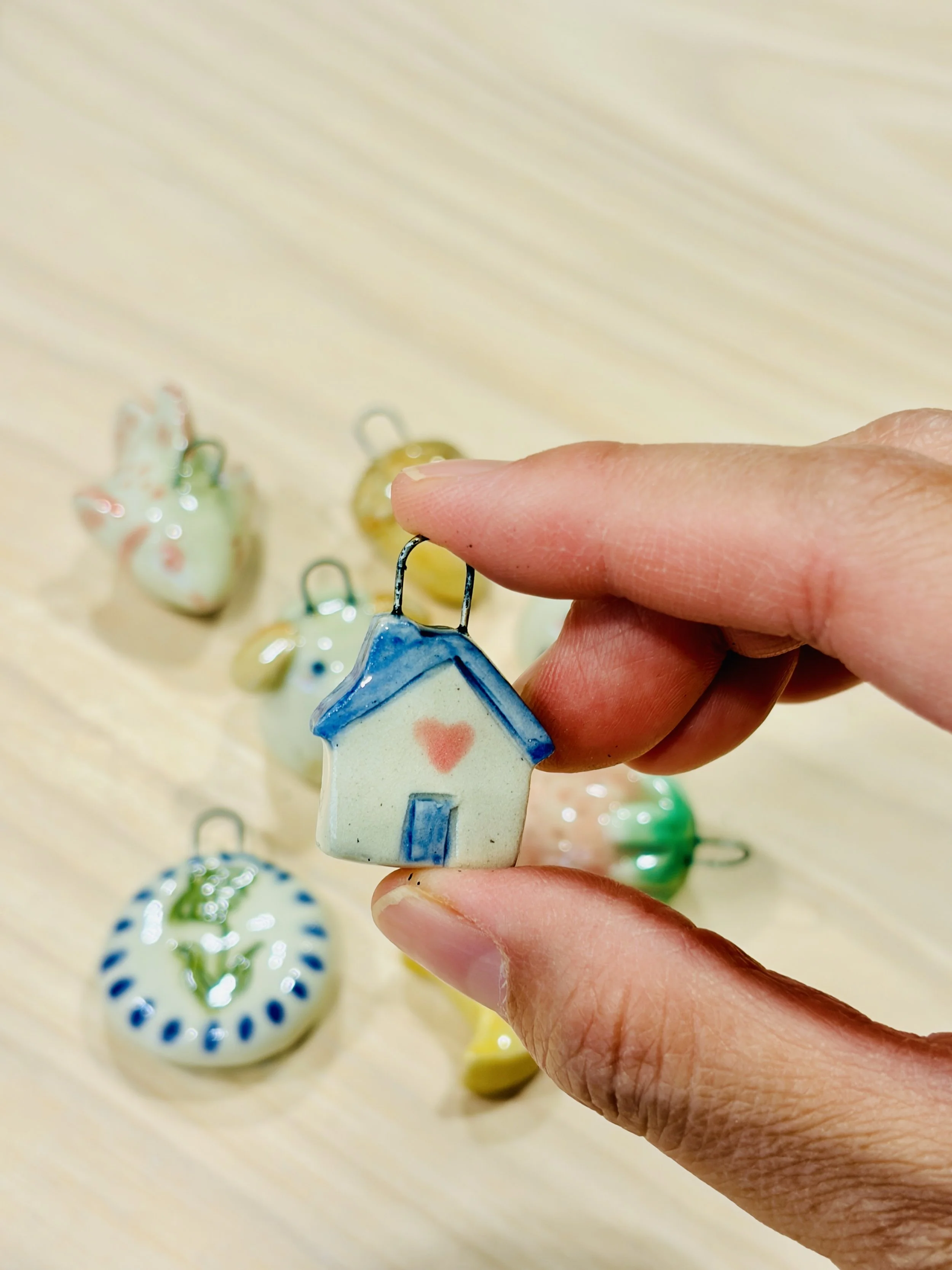 mini charms with Lauren