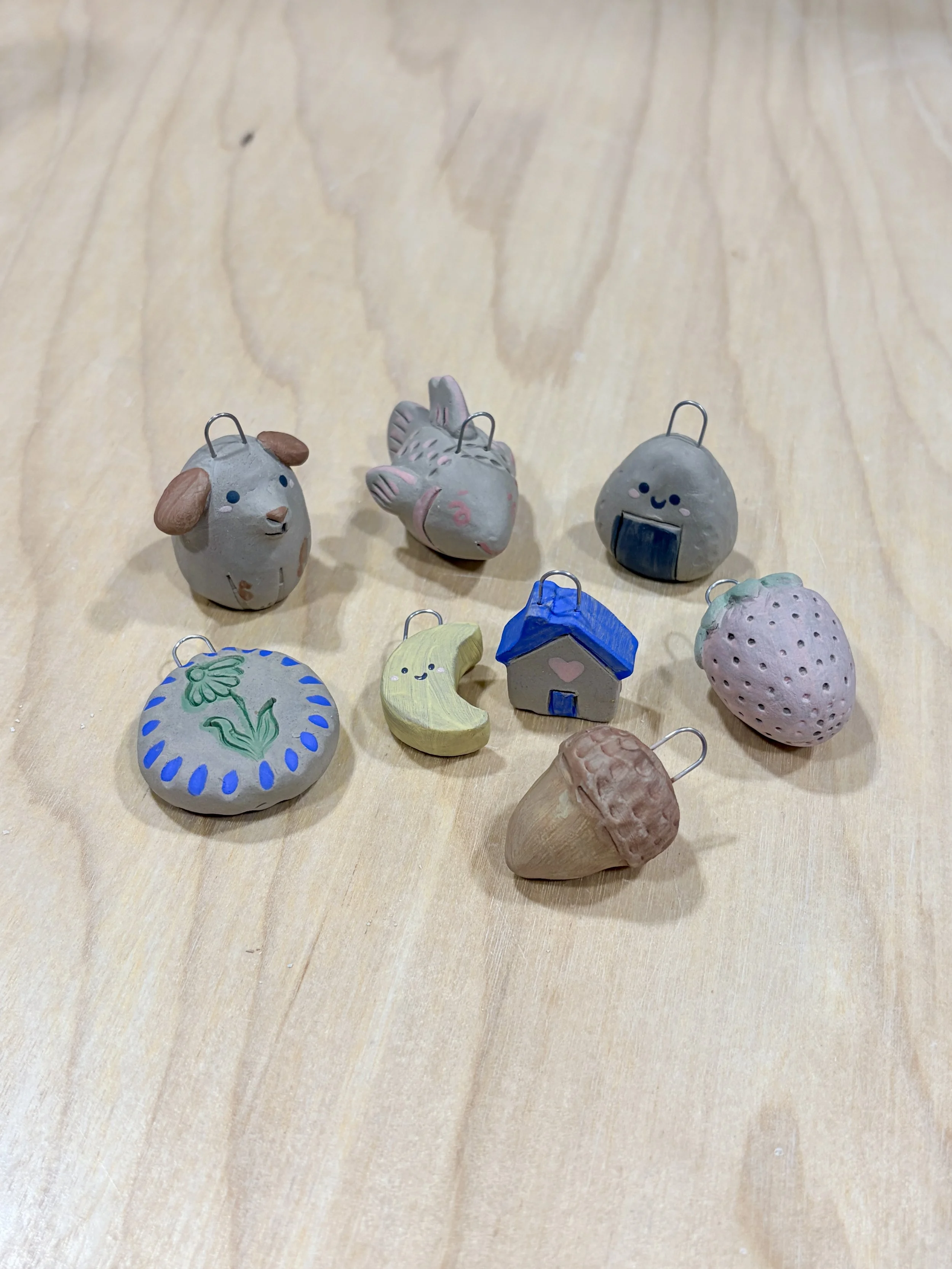 mini charms with Lauren