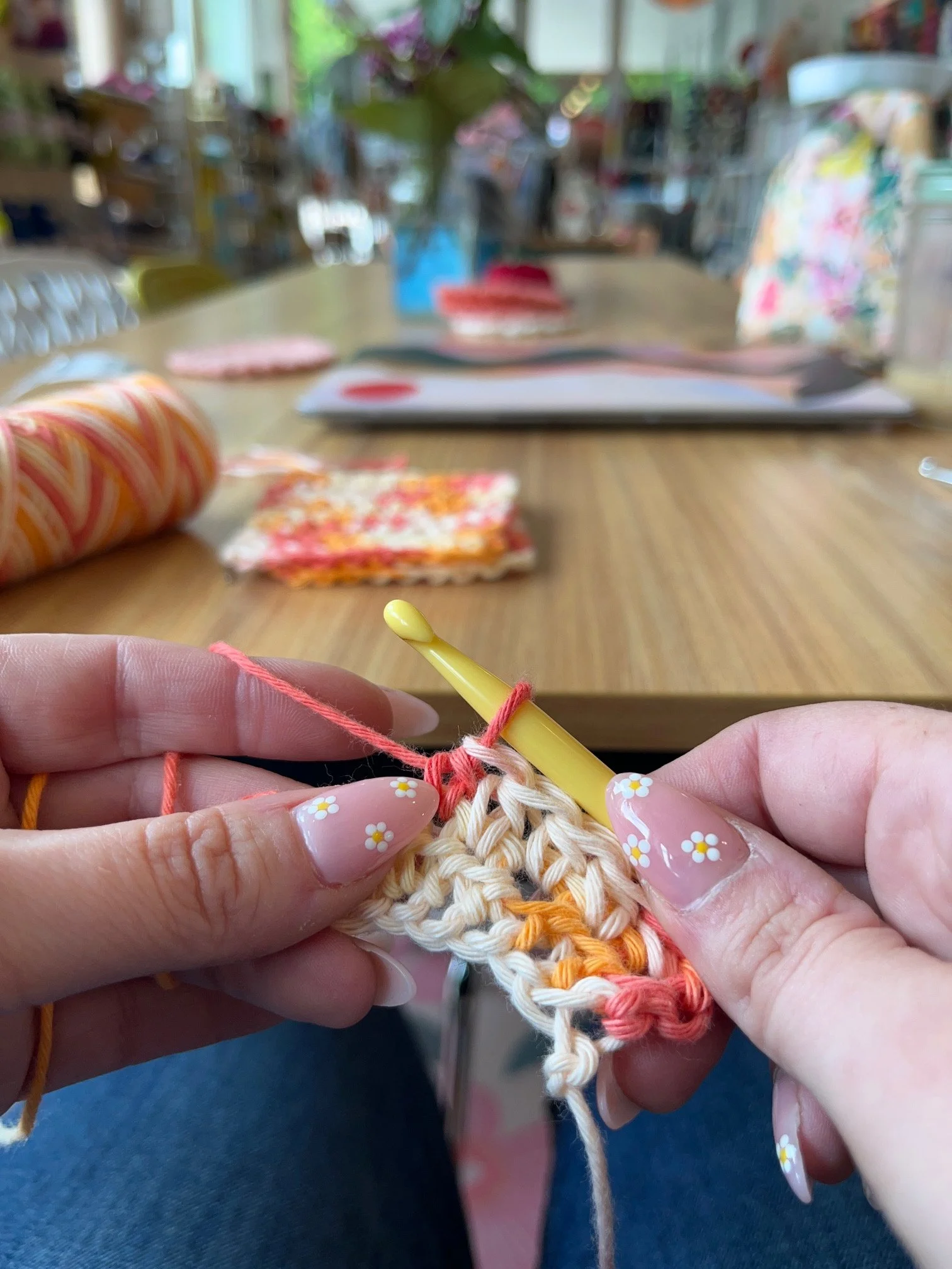 learn to crochet - Sun, June 7, 2-4pm