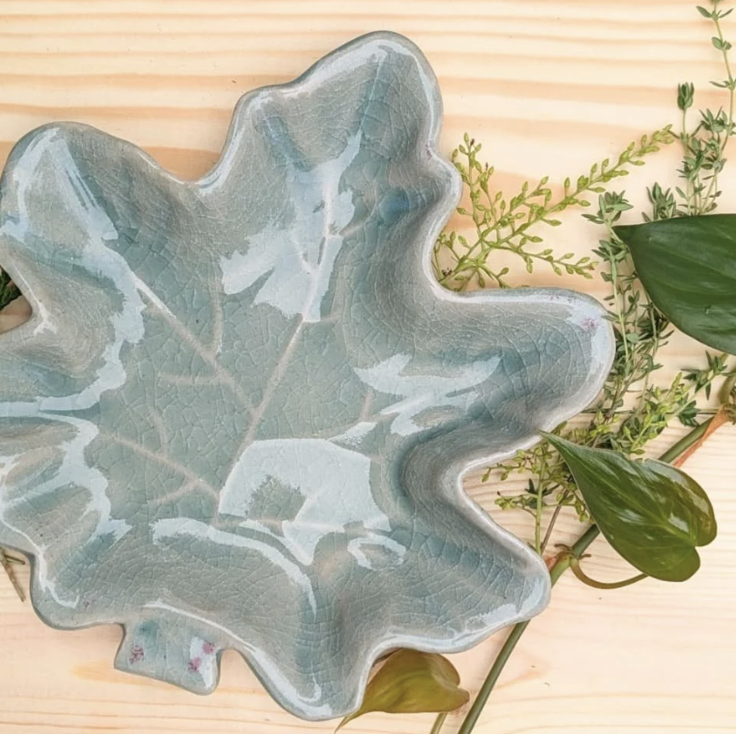 appetizer leaf plates