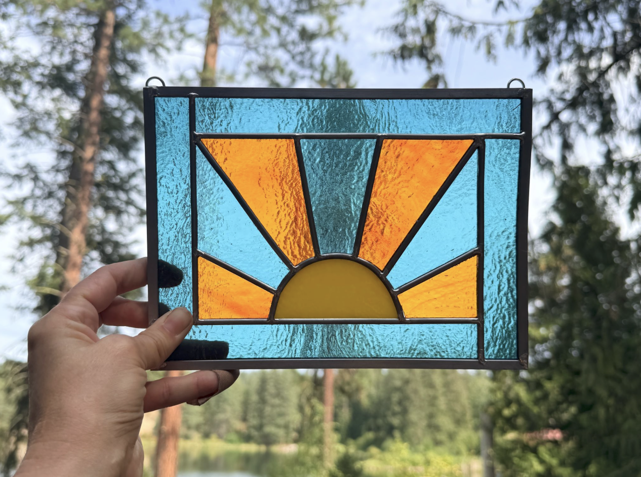 intro to leaded stained glass with Kristin - Sat, Jan 9, 11a-5p