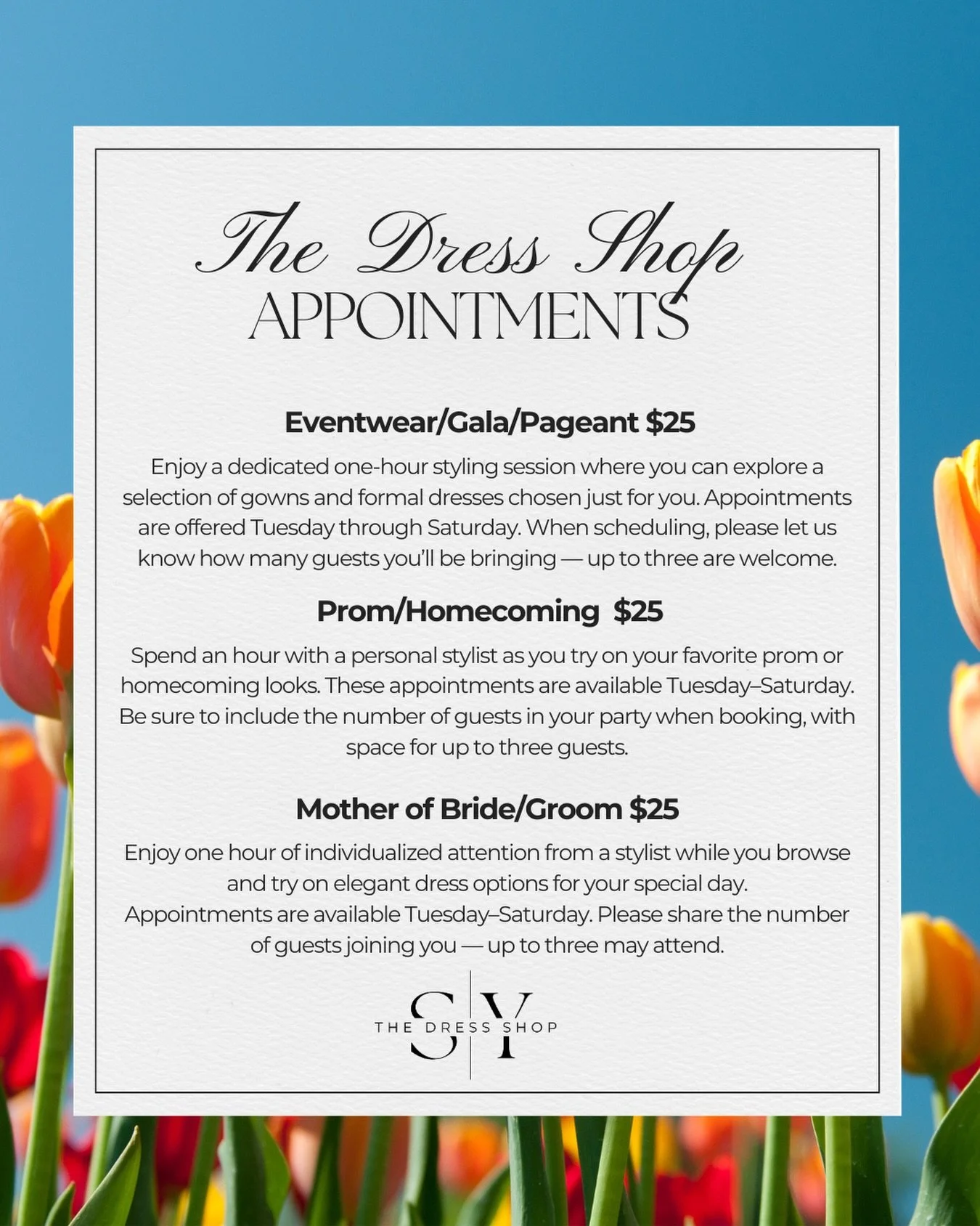Prom &amp; Hoco season is calling&hellip; 💃✨
Dress shopping for prom and homecoming should feel just as special as the night itself. Our one-hour styling appointments give you dedicated time with a personal stylist to find the look that makes you fe