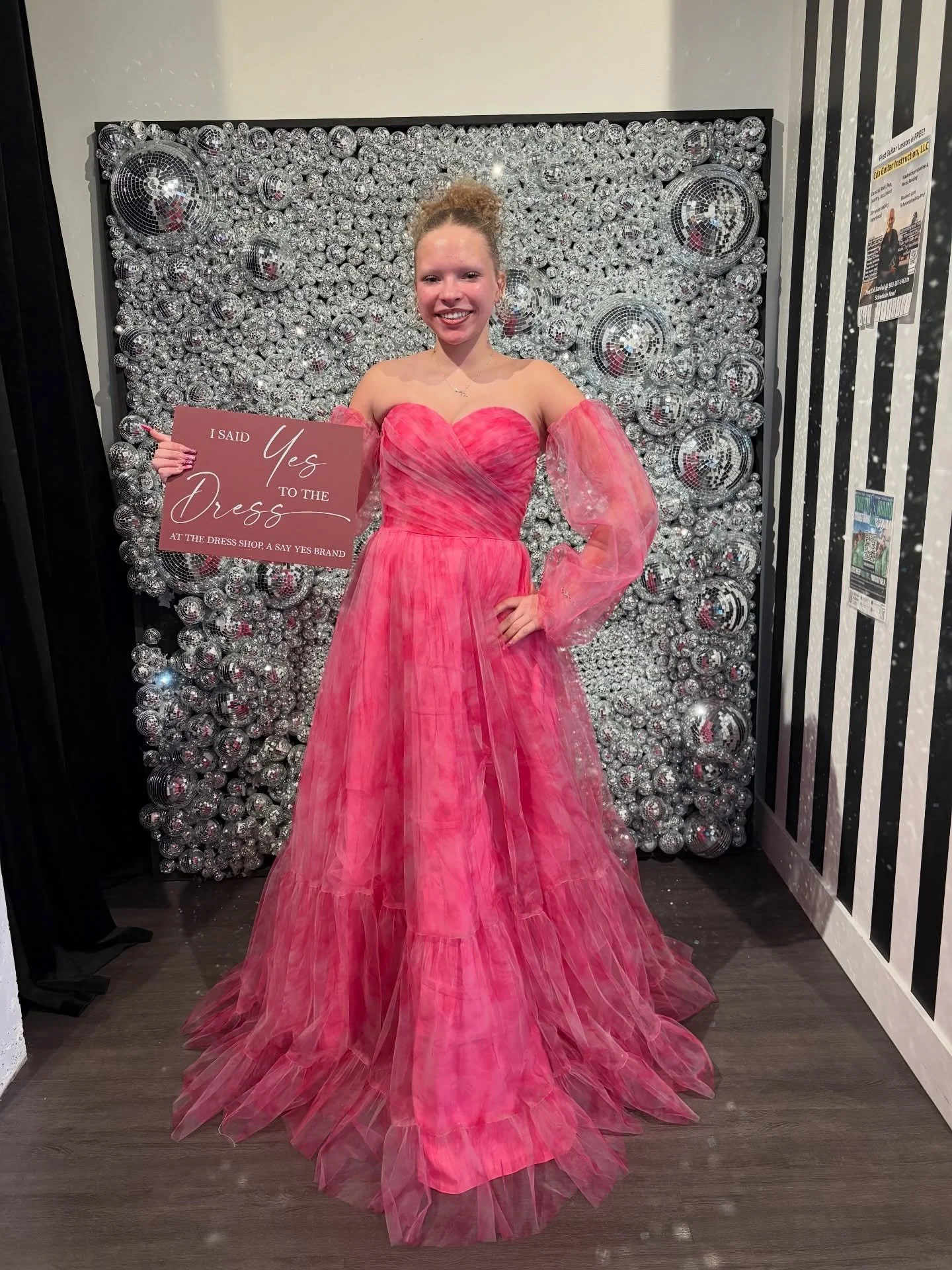 Pretty in pink. 🌸💗🌷🩷 #thedressshopcda