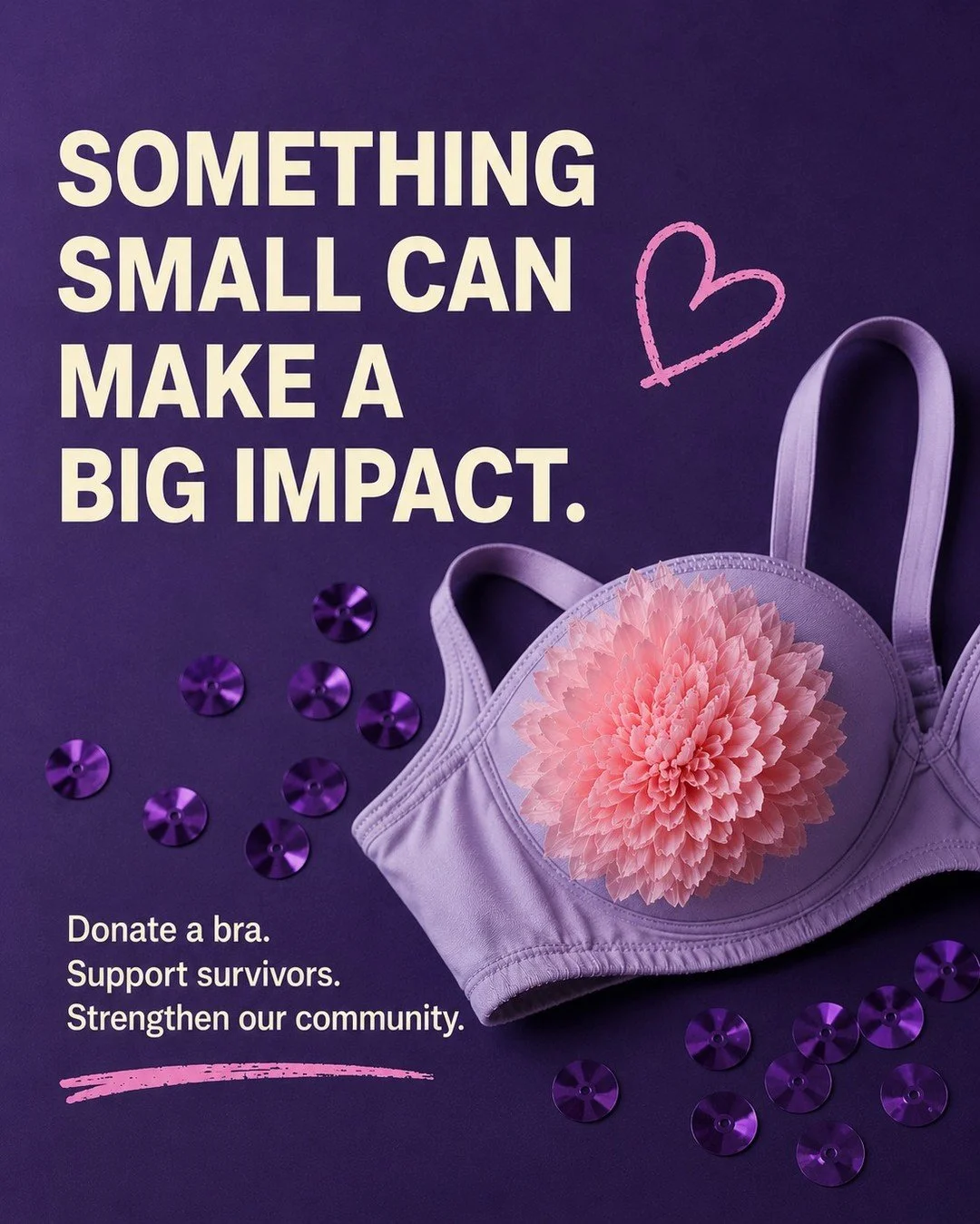 A simple donation can help make a meaningful difference.
This June bring a bra to donate and draw for a discount up to 50% off your purchase while helping support local cancer programs and survivors in our community. ✨
📍2049 N Main Street
#thebridal