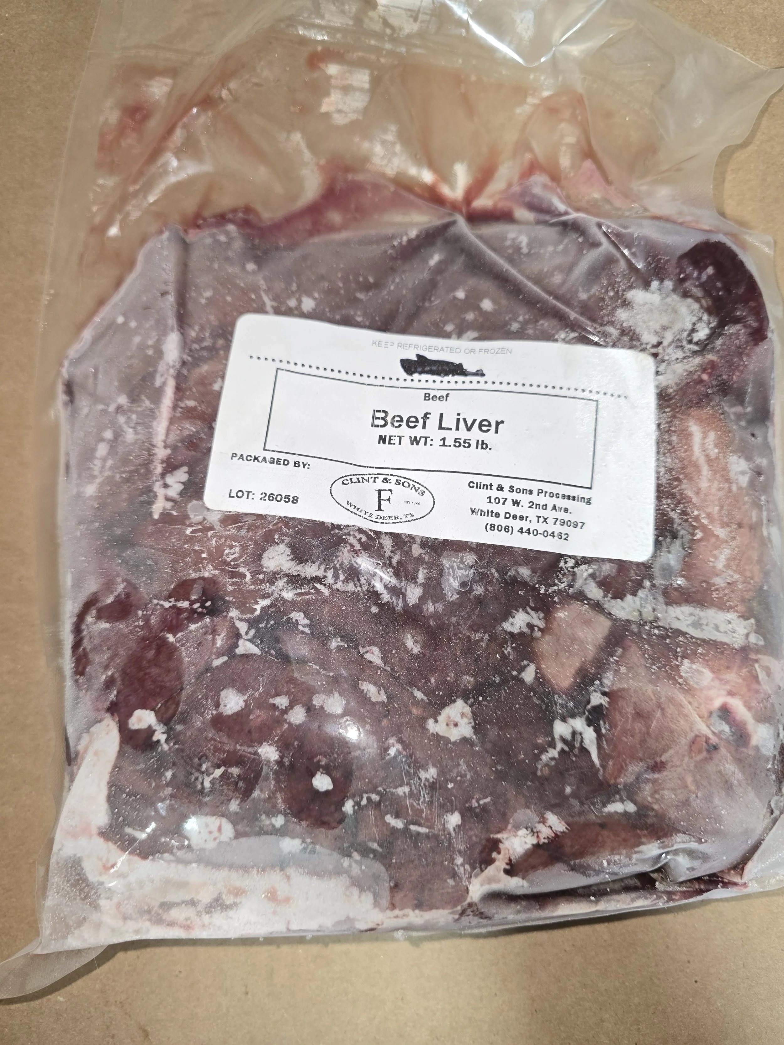 Beef Liver Steaks