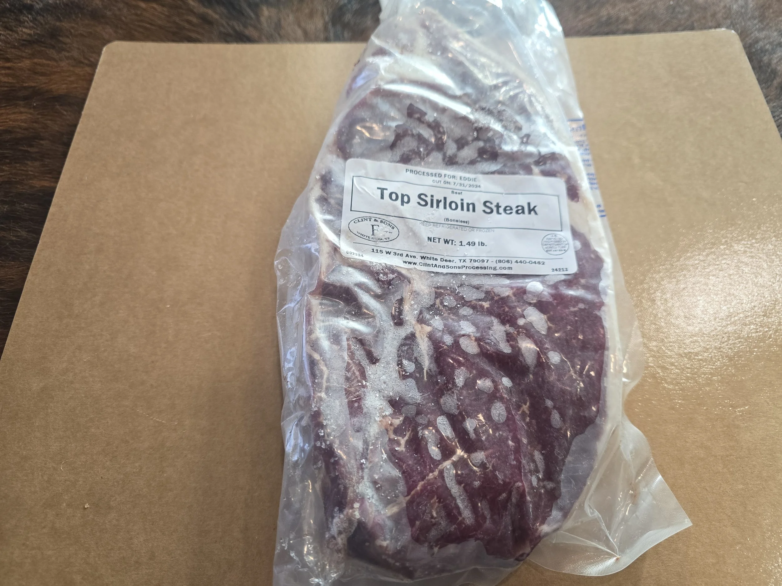 Top Sirloin Steak