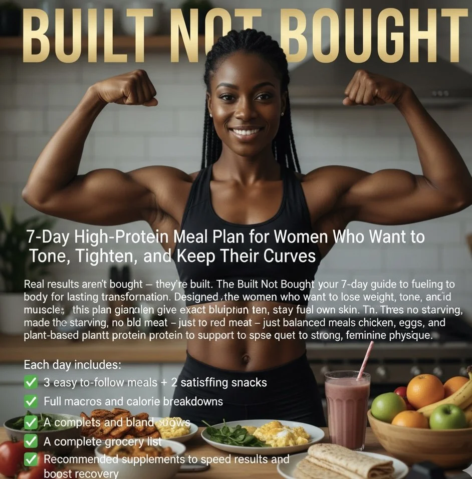 Built, Not Bought 💪🏾 — 7 Days to Lean, Strong, and Unstoppable