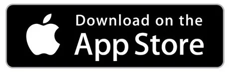 Apple logo and text 'Download on the App Store' on a black background.
