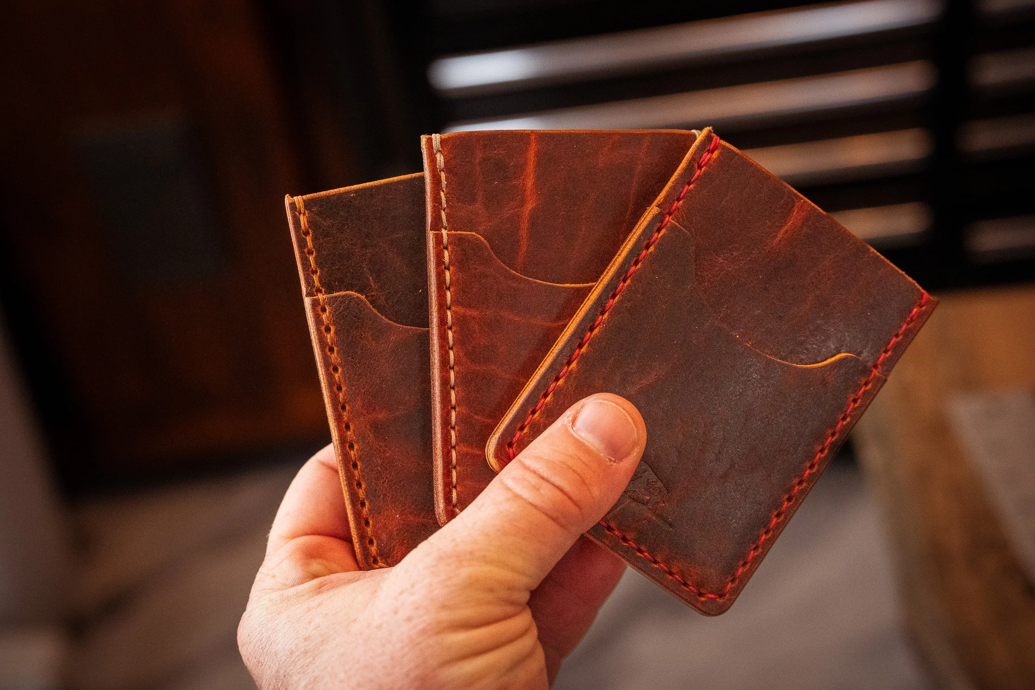 The Bison Hale Wallet - Red Rocks