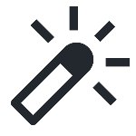 Cohesive editing icon