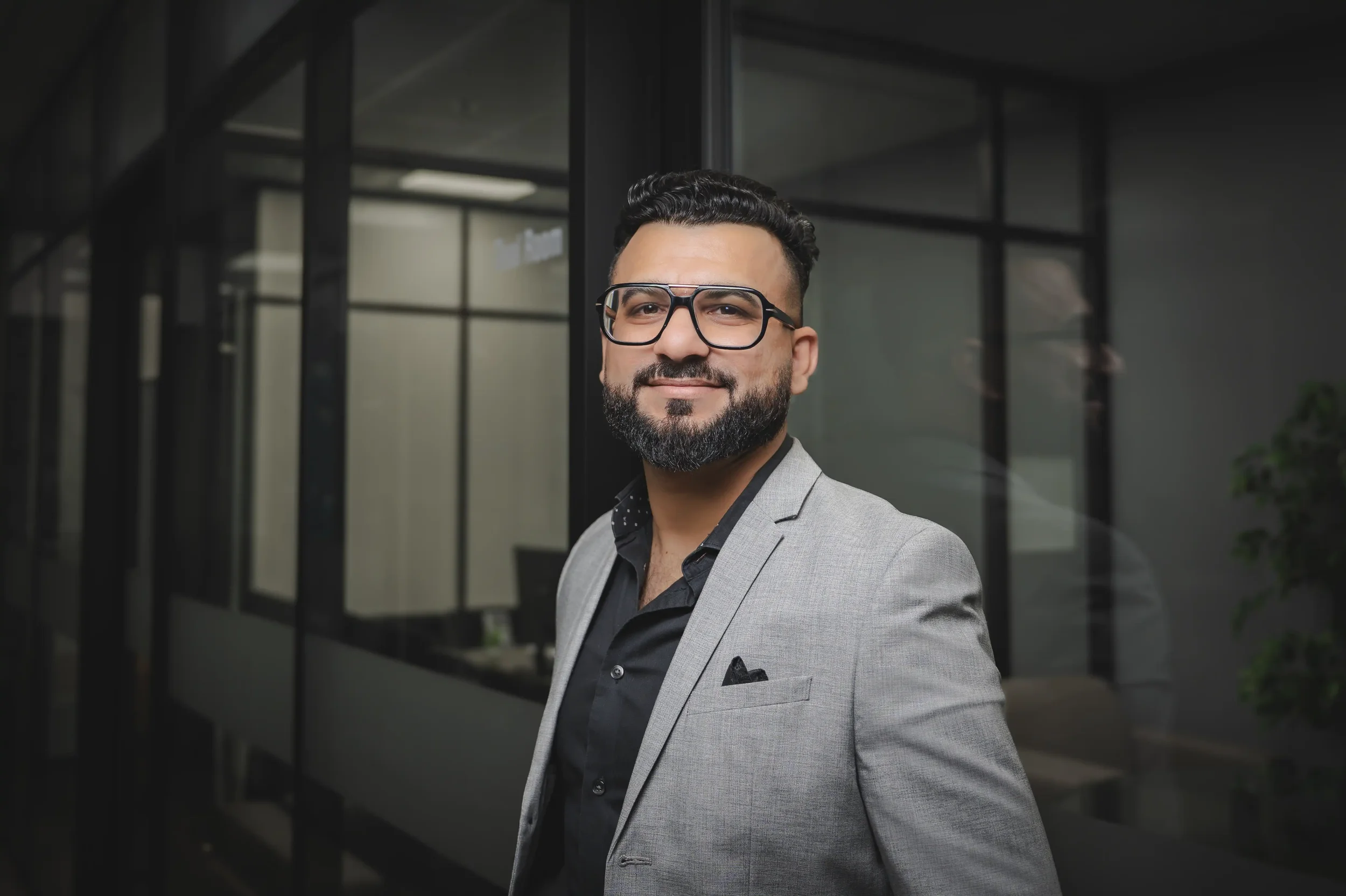 Branding photography of a Calgary realtor. 