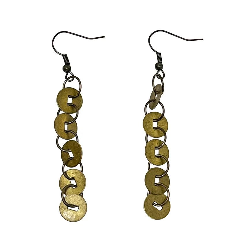 Boho Chic Shimmy Dangling Earrings